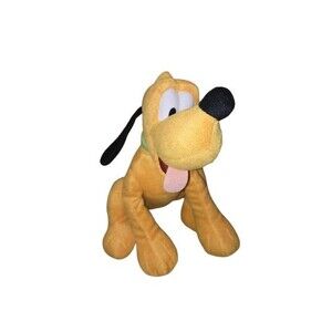 Disney Pluto Plush Stuffed Toy (7") – Mickey Mouse & Friends